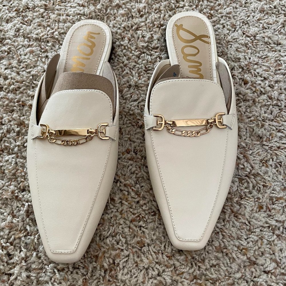 NWT Sam Edelman Size 8.5 Modern Ivory Mule